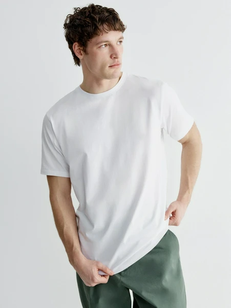 Футболка SELA Mateo Regular fit базовая, арт. SL6803110208