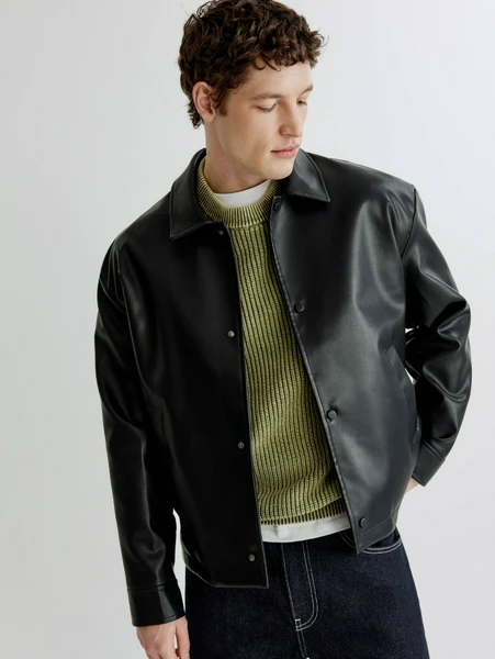 Куртка Sela Regular fit из экокожи, арт. SL6803111102