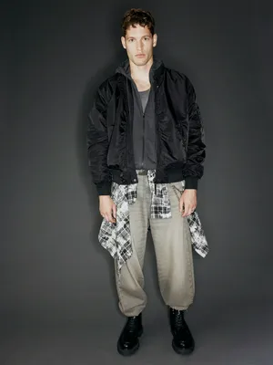 Джинсы Sela Baggy Fit, бежевый, арт. 42432