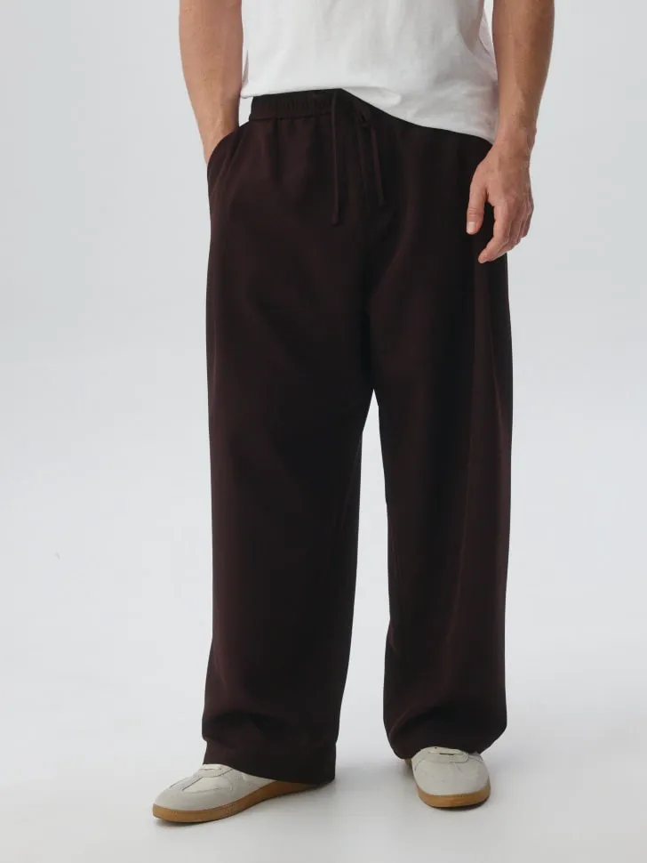Брюки Wide leg со складками, арт. 4878