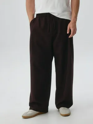 Брюки Wide leg со складками, арт. 4878