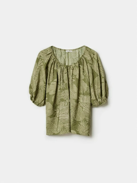 Блуза оверсайз Sela из жатой ткани, арт. SL6805010512