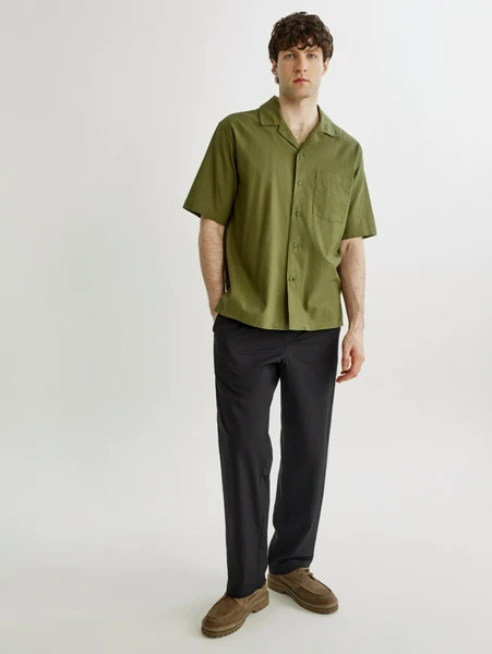 Брюки Sela из хлопка на резинке, арт. SL6805111522