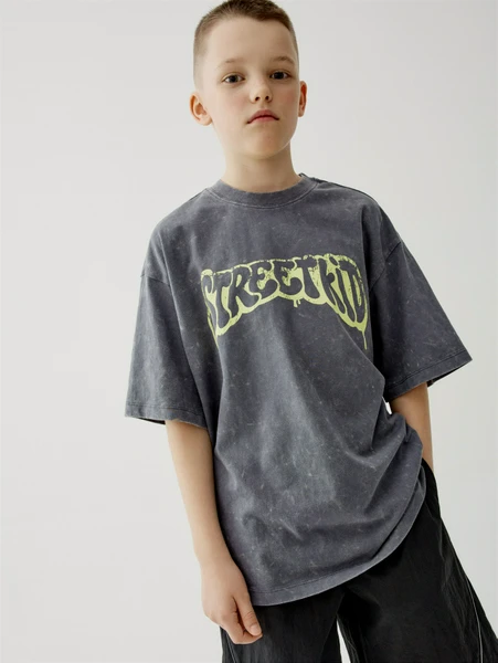 Футболка оверсайз SELA с принтом 'Street Kid', арт. SL6804070211