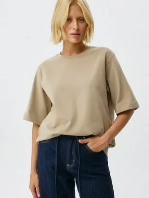 Базовая футболка ALBA oversize fit, арт. 5040