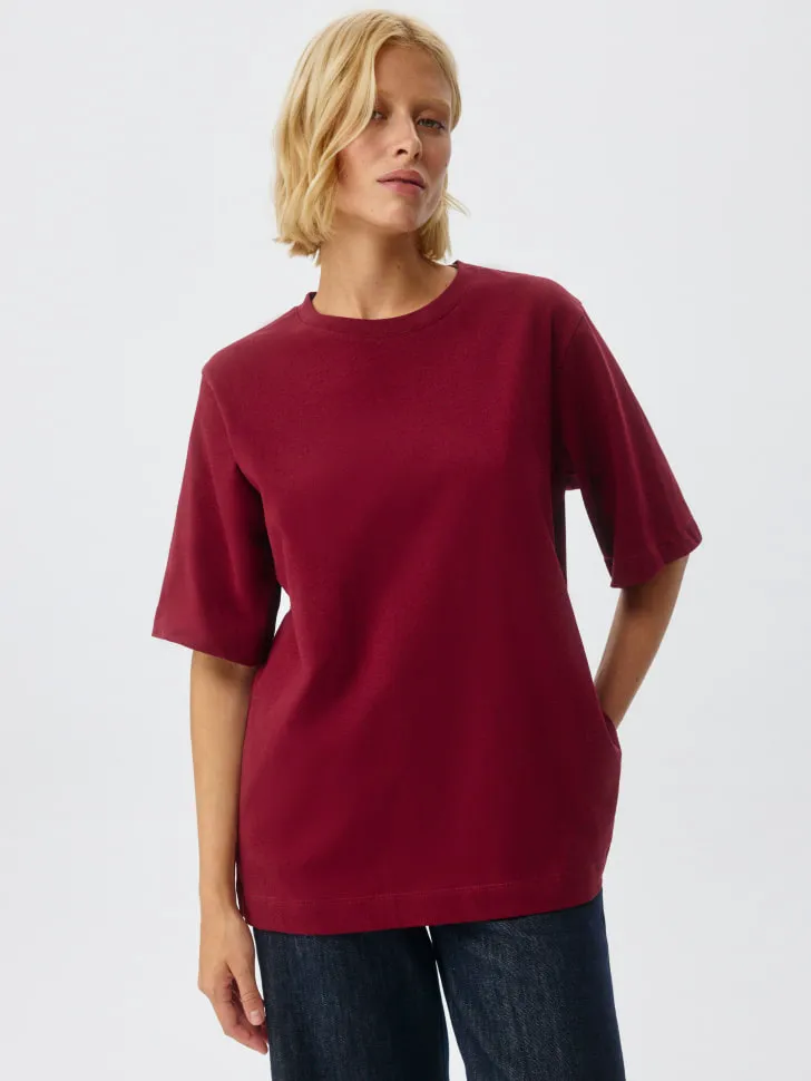 Базовая футболка ALBA oversize fit, арт. 5041