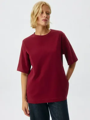 Базовая футболка ALBA oversize fit, арт. 5041