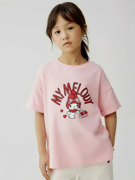 Футболка Sela с принтом Hello Kitty для девочек, арт. SL6804040210