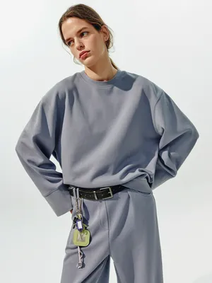 Свитшот SELA Young оверсайз, арт. 50820