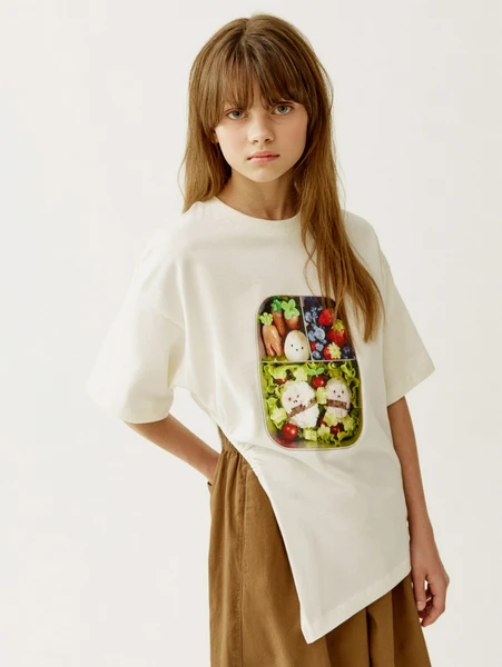 Футболка Sela с асимметричным низом ART PEOPLE, арт. SL6804050234