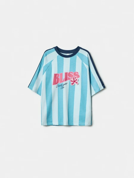 Футболка оверсайз Sela с аппликацией, арт. 52574