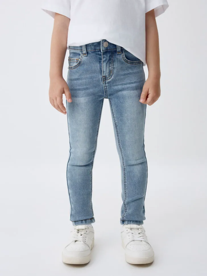 Базовые джинсы Slim fit для девочек, арт. SL5808041402