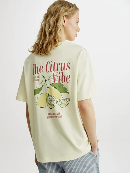 Футболка оверсайз Sela The Citrus Vibe, арт. SL6806010221