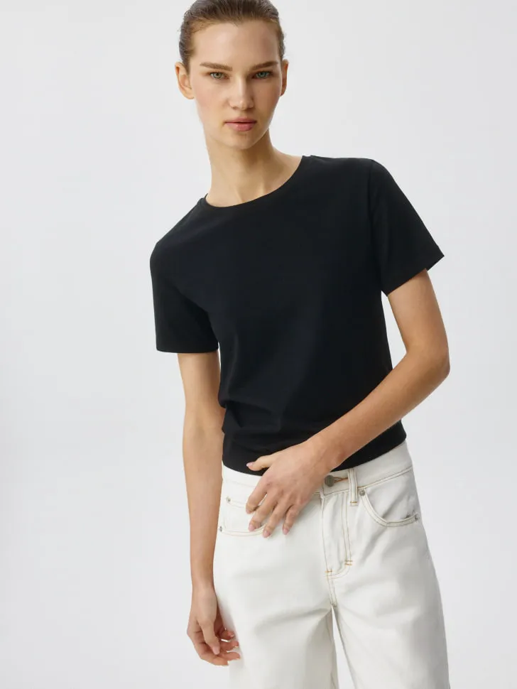 Футболка EVA SLIM FIT, черный, арт. 6195