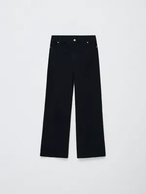 Джинсы WIDE LEG с увеличенной полнотой для девочек, арт. 6487