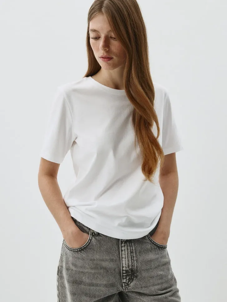 Футболка MARY REGULAR FIT, белый, арт. 6541