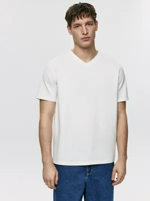 Футболка MARK REGULAR FIT базовая, белый, арт. 6567