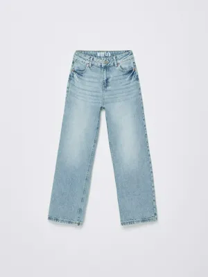 Широкие джинсы Wide leg для девочек, арт. 6596