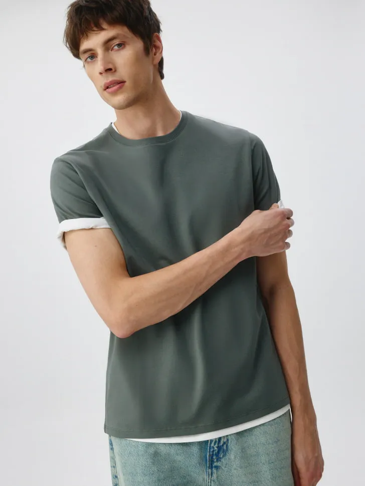 Футболка ADAM SLIM FIT базовая, арт. 6709