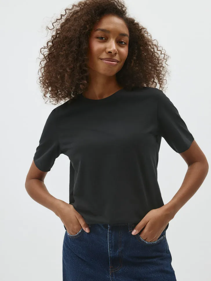 Футболка MARY REGULAR FIT, черный, арт. 6723