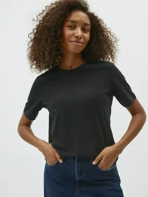 Футболка MARY REGULAR FIT, черный, арт. 6723