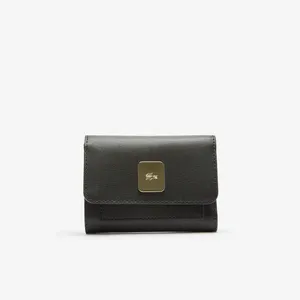 Женский кошелек Lacoste Amelia из гладкой кожи, черный, арт. NF3769ME