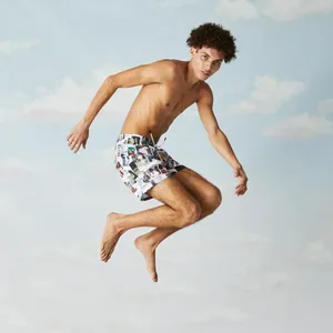 Мужские купальные шорты Lacoste x Polaroid, разноцветный, арт. MH3881