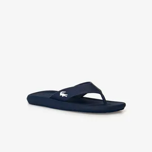 Женские сланцы Lacoste CROCO SANDAL, синий, арт. 737CFA0002