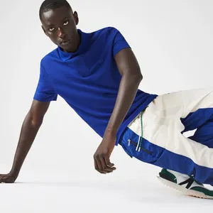 Мужское поло Lacoste Slim Fit из органического хлопка, синий, арт. PH1909