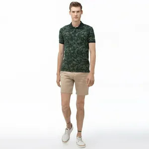 Мужские льняные шорты Lacoste Regular Fit, коричневый, арт. FH0041