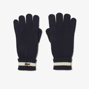Шерстяные перчатки Lacoste, синий, арт. RV0452