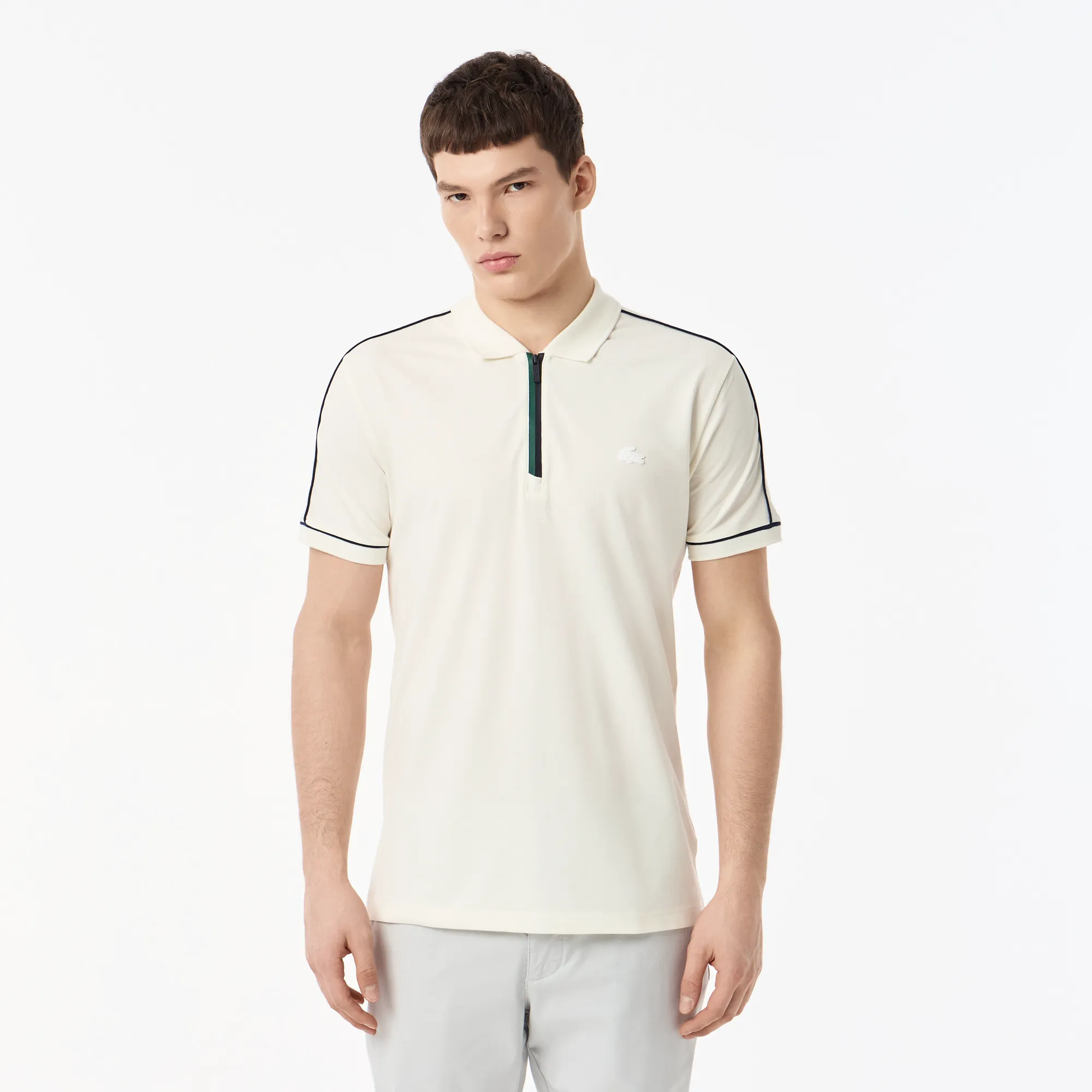 Мужское поло Lacoste, белый, арт. PH0549