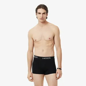 Мужское нижнее бельё Lacoste из хлопка, черный, арт. 5H2385