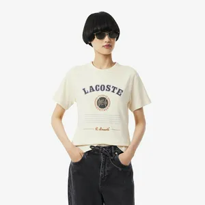 Женская футболка Lacoste Regular Fit, белый, арт. TF5251