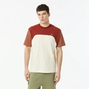 Мужская футболка Lacoste из хлопка, белый, арт. TH9551