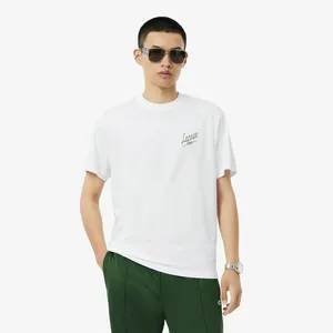 Мужская хлопковая футболка Lacoste Classic Fit, белый, арт. TH5948