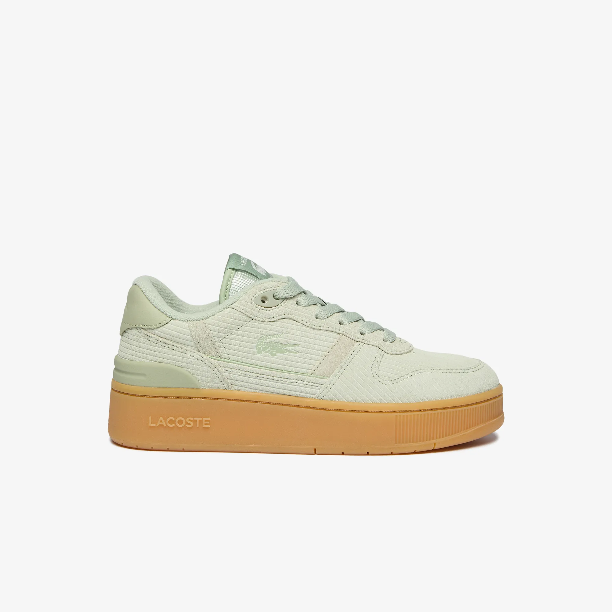 Женские кроссовки Lacoste T-CLIP PLAT 225 1 SFA, хаки, арт. 750SFA0187