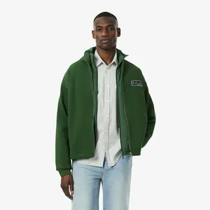 Мужской свитшот Lacoste Loose Fit, зеленый, арт. SH5904
