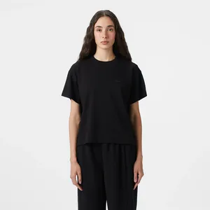 Женская футболка Lacoste LOOSE FIT, черный, арт. TF2605