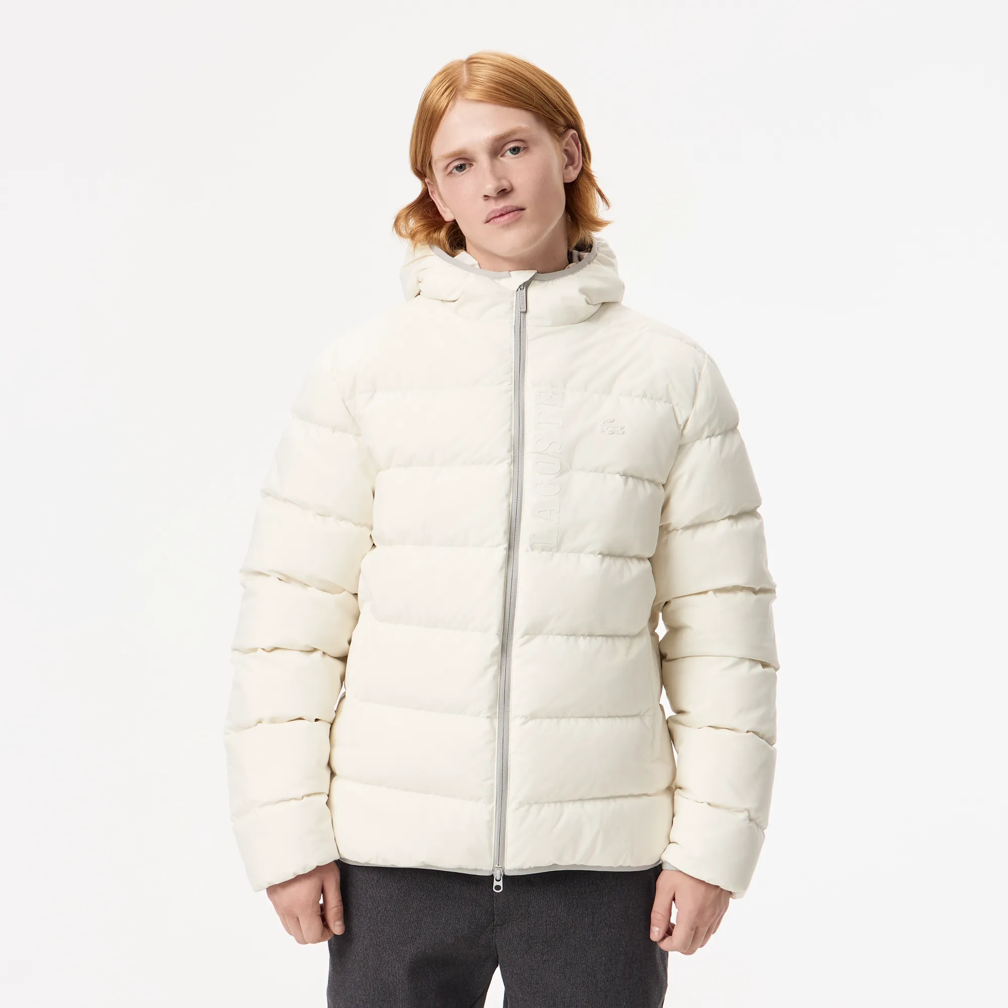 Мужская куртка Lacoste, белый, арт. BH2631