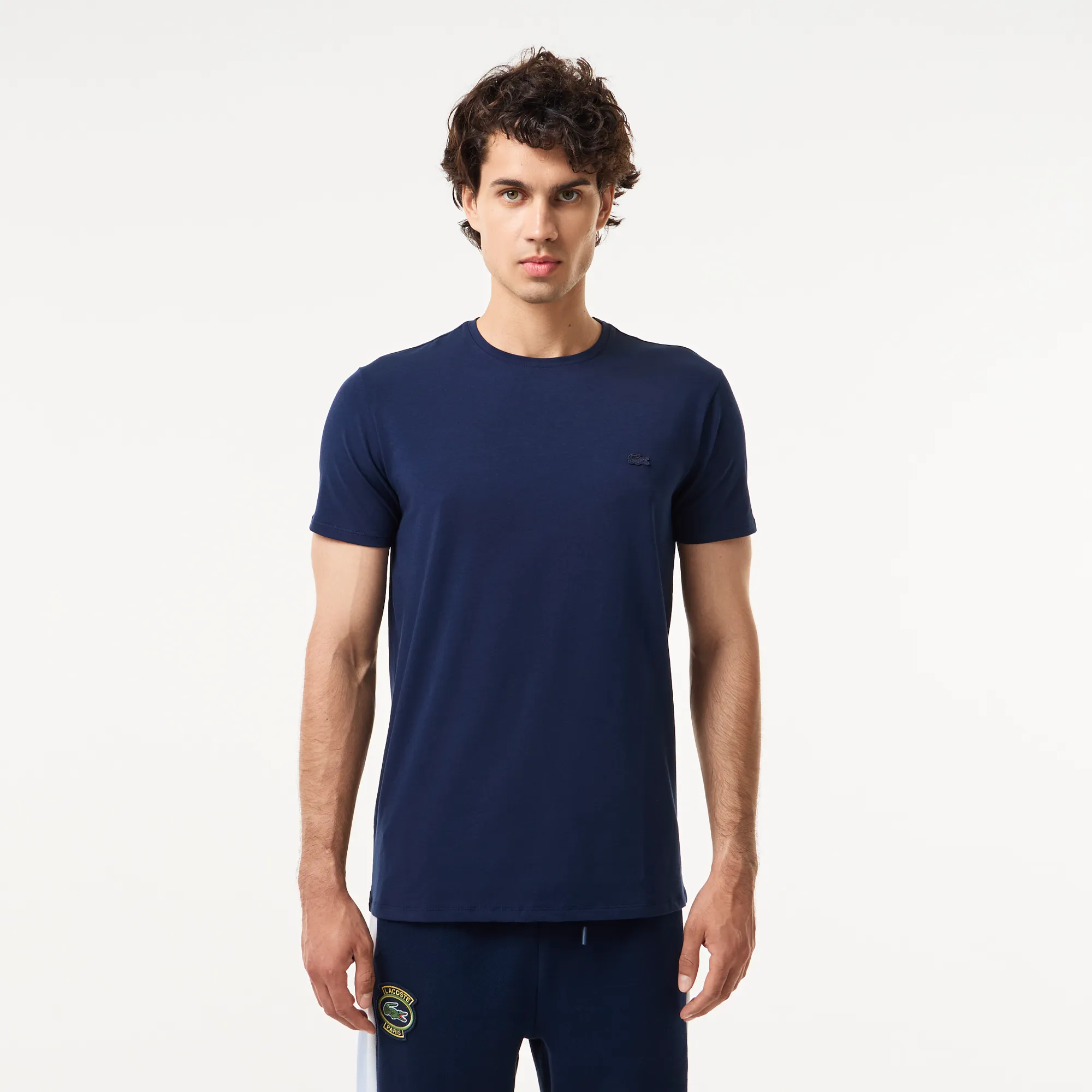 Мужская футболка Lacoste Slim Fit, синий, арт. TH0998