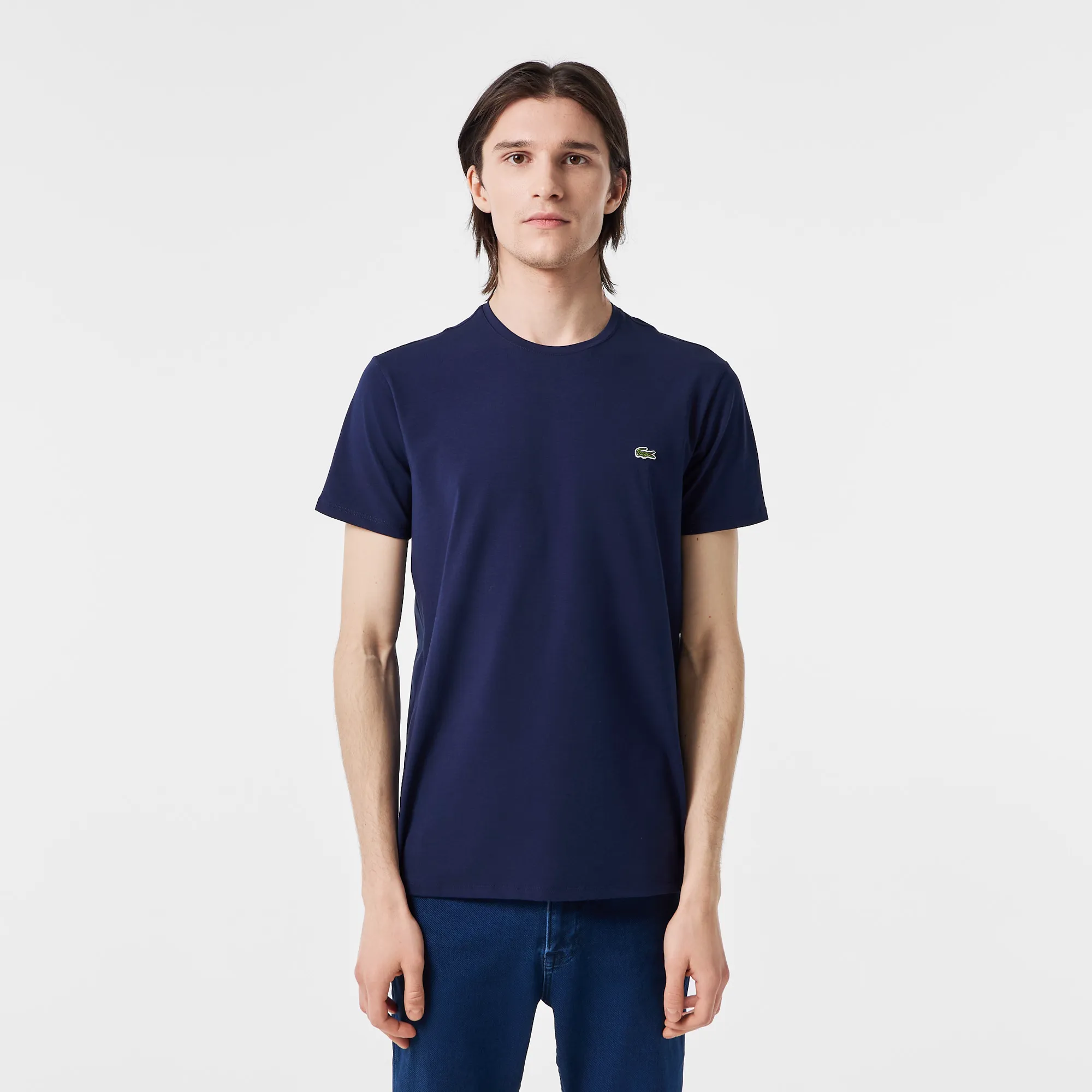 Мужская футболка Lacoste Slim Fit, синий, арт. TH0998