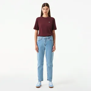 Женские прямые джинсы Lacoste, голубой, арт. HF2569