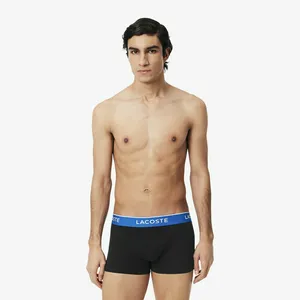 Мужское нижнее бельё Lacoste из хлопка, черный, арт. 5H1297