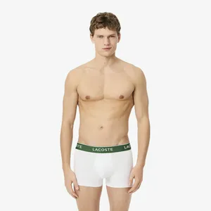 Мужское хлопковое нижнее бельё Lacoste, белый, арт. 5H1300