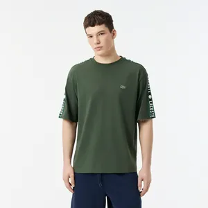 Мужская футболка Lacoste, хаки, арт. TH0512