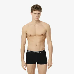 Мужское хлопковое нижнее бельё Lacoste, черный, арт. 5H1300