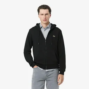 Мужская толстовка Lacoste из органического хлопка, черный, арт. SH9809