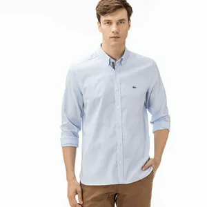 Мужская рубашка Lacoste Slim Fit, голубой, арт. CH1948