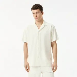 Мужская рубашка Lacoste из хлопка, белый, арт. CH0535
